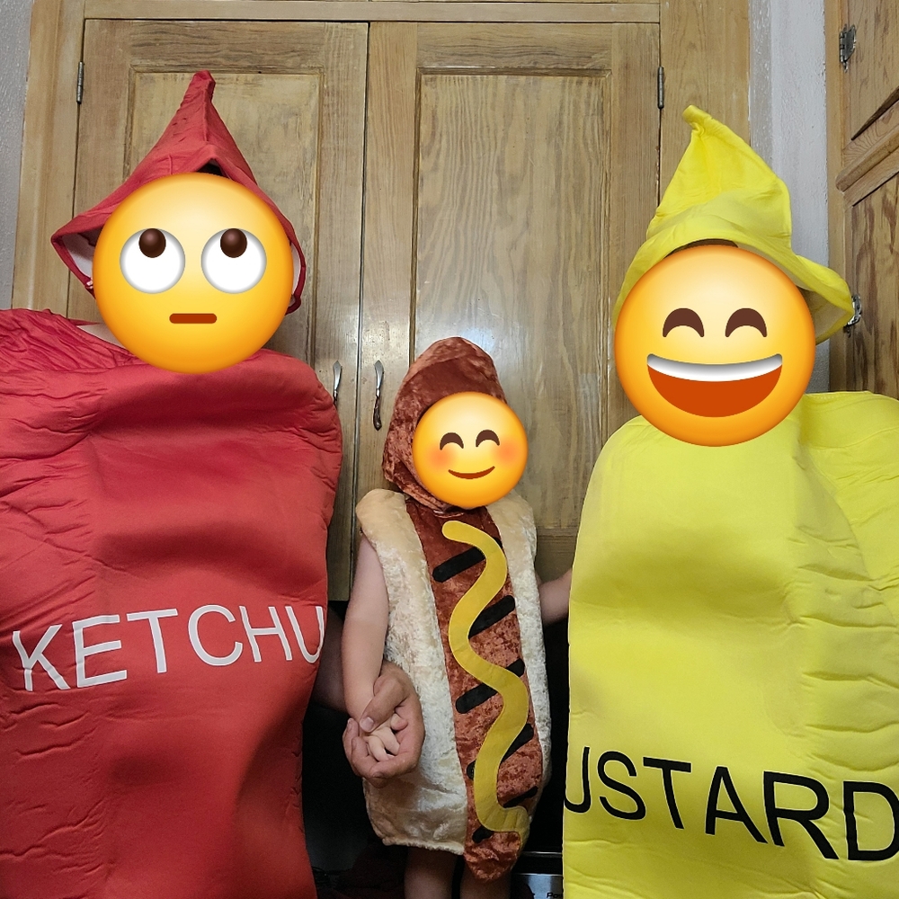 Ketchup & Mustard Costume Set